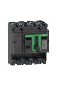 Circuit breaker basic frame, ComPacT NSX160B, 25kA/415VAC, 4 poles, 160A frame rating, without trip unit main