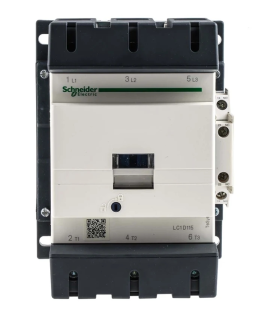 Contactor, TeSys Deca, 3P(3NO), AC-3/AC-3e, <=440V, 115A, 230V AC 50/60Hz coil, screw clamp terminals