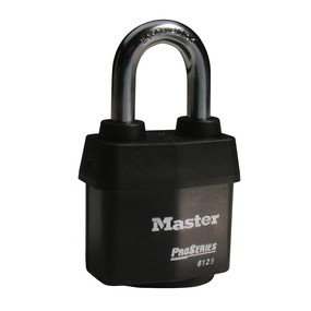 6125MK | Pro Series padlock 5 pin cylinder - boron alloy shackle - Master Keyed main