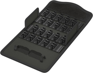 9410 Футляр из текстиля Bit-Safe 61, без инструментов, 140 мм x 83 мм x 45 мм, 05136459001 Wera main