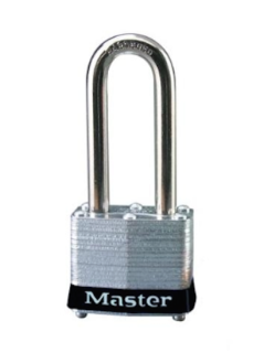 3KAMKLHBLK | Laminated Steel padlock - Keyed Alike and Master Keyed (Master Key to order separately) Padlock main
