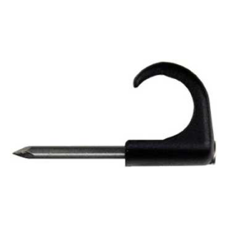 Kabeļu stiprin,10-14 M 2x30mm melns main