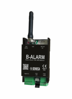Remote alarm Unit, 1DI / 1DO, basic functions BALARM Seneca
