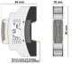 RFID CONVERTER TC-RTD 4...20MA DIN RAIL TC/RTD - isolated, 2000.35.016 Pixsys alt_view_3