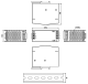 Блок питания 100-230V AC на 12V DC, 6A, 75W, DR-75-12 Mean Well alt_view_3