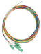 FO Pigtail LC/APC, 9/125æm OS2, 2.0m, Easy Strip, 4pcs, HLP09M042P Schrack Technik main