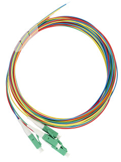 FO Pigtail LC/APC, 9/125æm OS2, 2.0m, Easy Strip, 4pcs, HLP09M042P Schrack Technik