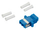 FO Coupler LC-Duplex, Plastic, OS2, ceramic, flange, HSELSK09LP Schrack Technik main