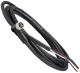 Pre wired connectors XZ, elbowed female, M8, 4 pins, cable PUR 5 m, XZCP1041L5 alt_view_2