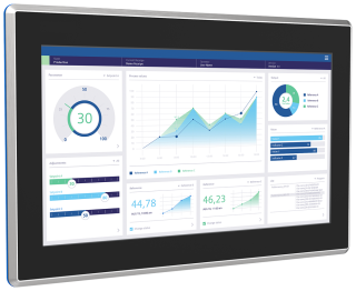 SIMATIC HMI MTP1500 Unified Comfort hygienic, neutral design IP69, FDA, shatt..., 6AV2128-3QB70-0AX0, Siemens main