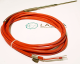 Pārnēsājamais temperatūras sensors PT100, 4 x 100mm, 0...180°C, TP-151, Czaki alt_view_2