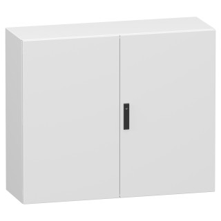 Dubultās vienkāršās tērauda durvis, PanelSet CRN, bez montāžas plāksnes, 1000x1200x400mm, IP55, IK10, RAL7035 main