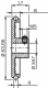 BEF-MR006020R MEASURING WHEEL - riteņveida mērierīce, 1 apgrieziens 200mm, shaft 6 mm 2055222 Sick alt_view_2