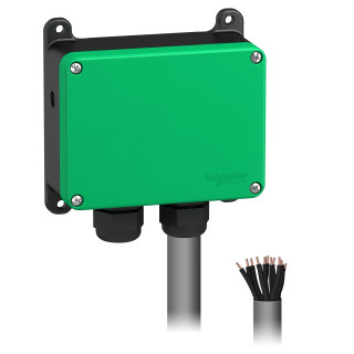 Receiver small size 10 l. pre-wired 1.