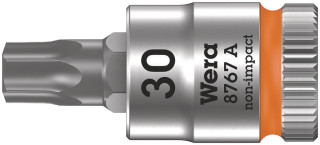 8767 A TORX® Zyklop bit socket, 1/4" drive, TX 30 x 28 mm, 05003393001 Wera main