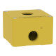 EMPTY YELLOW 1 HOLE CONTROL BOX main