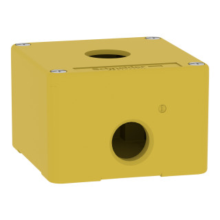 EMPTY YELLOW 1 HOLE CONTROL BOX
