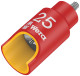 8767 B VDE HF TORX® Zyklop bit socket, insulated, with holding function, 3/8" drive, TX 30 x 55 mm, 05004923001 Wera alt_view_3