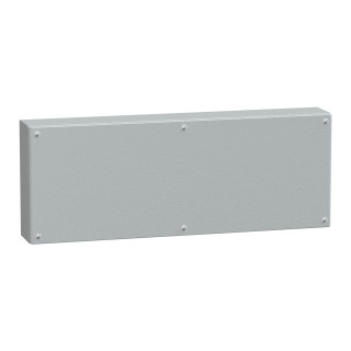 Metāla industriālās kārbas vienkāršās durvis H300xW800xD120 IP66 IK10 RAL 7035 main