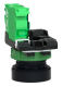 Wireless and batteryless transmitter, Harmony XB5R, push button, plastic, red, 22mm, spring return alt_view_3