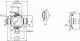 BEF-DS05XFX STATOR COUPLING 2057423 Sick alt_view_2