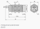 Capacitive proximity sensors XT, cylindrical M30, plastic, Sn 15 mm, cable 2 m, XT230A1FBL2 alt_view_4