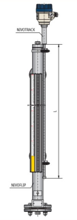 MTL-510-2 NIVOTRACK M Compact Level Transmitter max. +90 °C, Aluminum housing 1.0m Output / Resolution : 4... 20 mA / 1 mm (Side viewed "A" head position) main