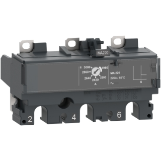 Trip unit MA150, ComPacT NSX160/250, 3 poles, magnetic protections, motor protection, 150A rating main
