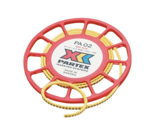 PA-02003SV40.7 - Cable Markers, '7' PA 3 mm Reel of 500 pieces, Partex main