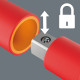 410 i VDE B RA VDE-insulated T-handle adapter screwdriver with ratchet functionality for 3/8" sockets, 3/8" x 130 mm, 05005122001 Wera alt_view_4