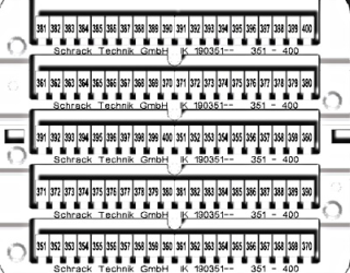 Marking tags 351-400 (each 2x)