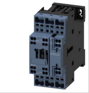 Contactor, AC-3e, 9 A/4 kW/400 V, 3-pole, 230 V AC/50 Hz, 1 NO+1 NC, spring-t..., 3RT2023-2AP00, Siemens main