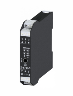 Z-4TC-D; 4 thermocouples A/D converter; din rail mounting Z4TCD Seneca main