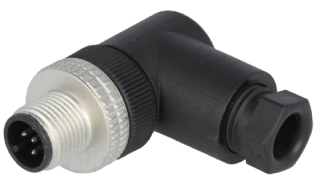Plug konektrors; M12; PIN:5; male; angled 90°;IP67 ELWIST5012PG7 Hirschmann main