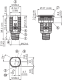 GRTB18S-P2417 Photoelectric proximity sensor BGS, 20 mm ... 150 mm PNP NO, NC 1076101 Sick alt_view_2