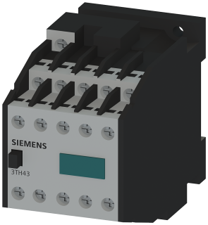 Contactor relay 55E, 5 NO + 5 NC, AC op., 230 V AC, 3TH4355-0AL2, Siemens main