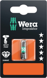 867/1 IMP DC SB Impaktor bits, TX 30 x 25 mm, 05073926001 Wera main