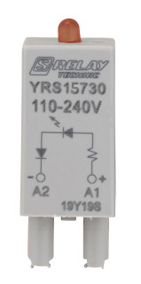 LED module red, 110-240VAC for S-Relay socket, YRS15730 Schrack Technik