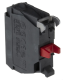 Single contact block, Harmony XB4, silver alloy, screw clamp terminal, 1NC alt_view_4