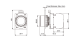 Button set 22mm, spring NC, red, S2PR-P1RBM Autonics Corparation alt_view_2