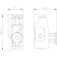 Cylinder lock adapter accessory compartment accessories for: 3VA51, 3VA9137-0LF10, Siemens alt_view_2