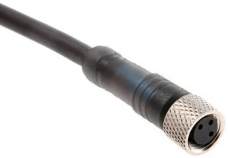 Pre wired connectors XZ, straight female, M8, 3 pins, cable PUR 5 m, XZCP0566L5