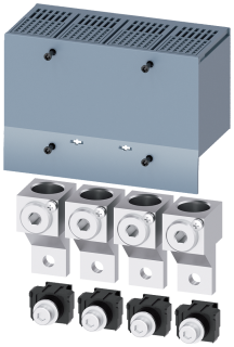 Circular conductor terminal large, with control wire voltage tap, 4 units, ac..., 3VA9254-0JC13, Siemens main