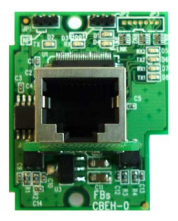 FBS-CBEH Comunication module, 1x Ethernet. Built in webserver, send e-mail, send e-mail to sms function, main