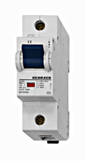 Сильноточный автоматический выключатель D80/1, Schrack Teknik, BR591800-- main