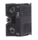 Contact block, Harmony XAC, single contact, spring return, 1 speed, front mounting, screw clamp terminal, 1NC alt_view_3