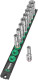 Magnetic socket rail B Deep 1 socket set, 3/8" drive, 9 pieces, 05005440001 Wera alt_view_6