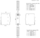 20A DIN rail Redundancy Module to improve overall system operation reliability; Support 1+1 and N+1 redundancy system; 2 channels input and 1 output; DC OK; Input 24Vdc alt_view_3