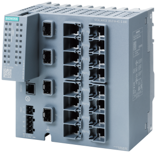 SCALANCE XC216-4C G EEC, managed L2 switch, 12x RJ45, 4x combo port (SFP/RJ45), 6GK5216-4GS00-2FC2, Siemens main