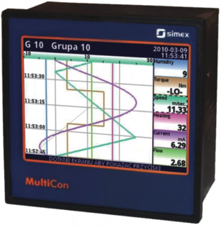 CMC-141-PS31/E/E/UN3/UN3-0B1, reģistrators CMC041, 6xUNI, RS485, USB Host, 24V main